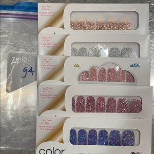 Color Street 5 pack glitter nails